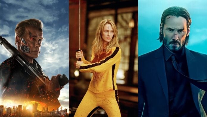 Terminator, The Bride, and John Wick