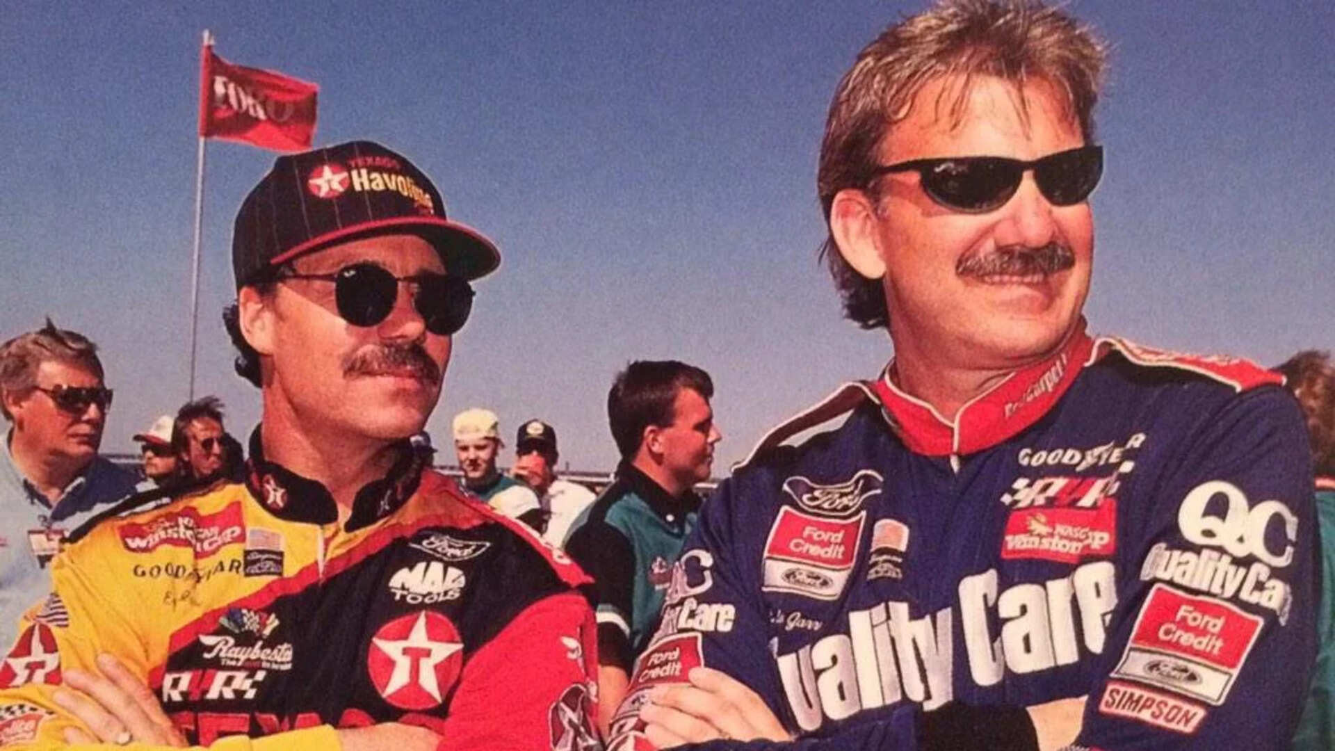 23. Ernie Irvan vs. Dale Jarrett (Robert Yates Racing)