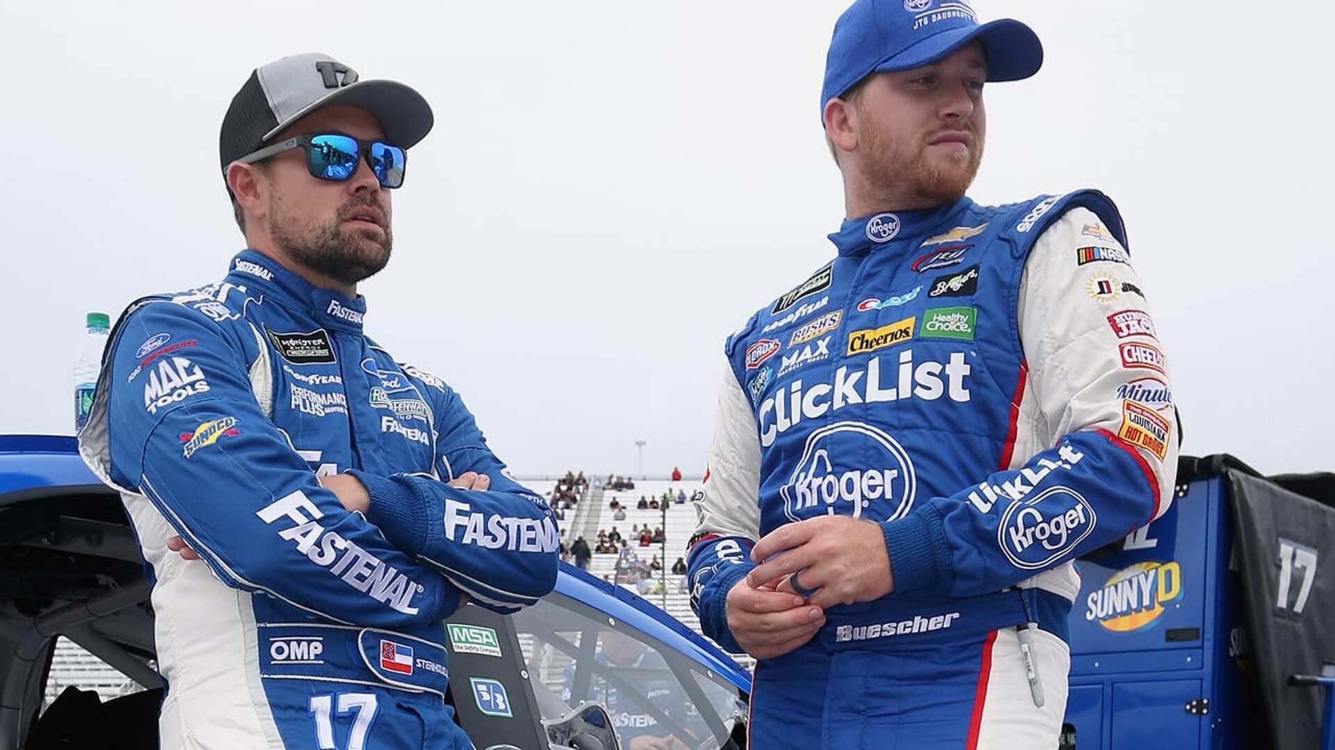 21. Ricky Stenhouse Jr. vs. Chris Buescher (Roush Fenway Racing)