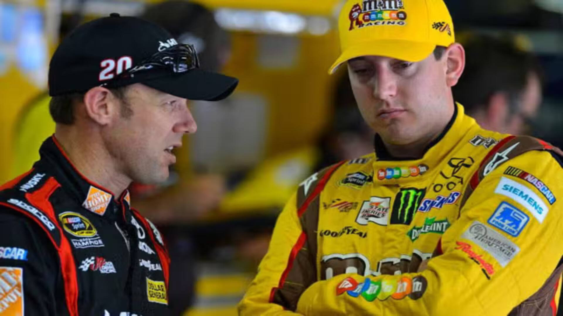 11. Kyle Busch vs. Matt Kenseth (Joe Gibbs Racing)