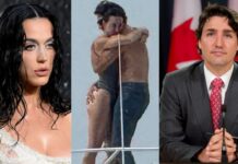 Katy Perry’s Kiss With Justin Trudeau Caught on Camera Katy Perry and Justin Trudeau