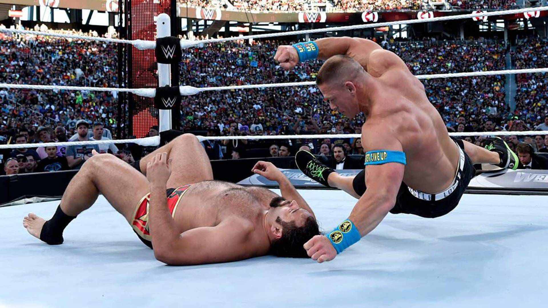 25- John Cena vs. Rusev – WrestleMania 31 (United States Championship)