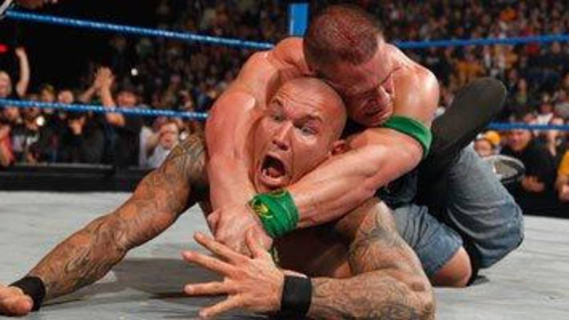 7- John Cena vs. Randy Orton – Bragging Rights 2009 (WWE Championship)