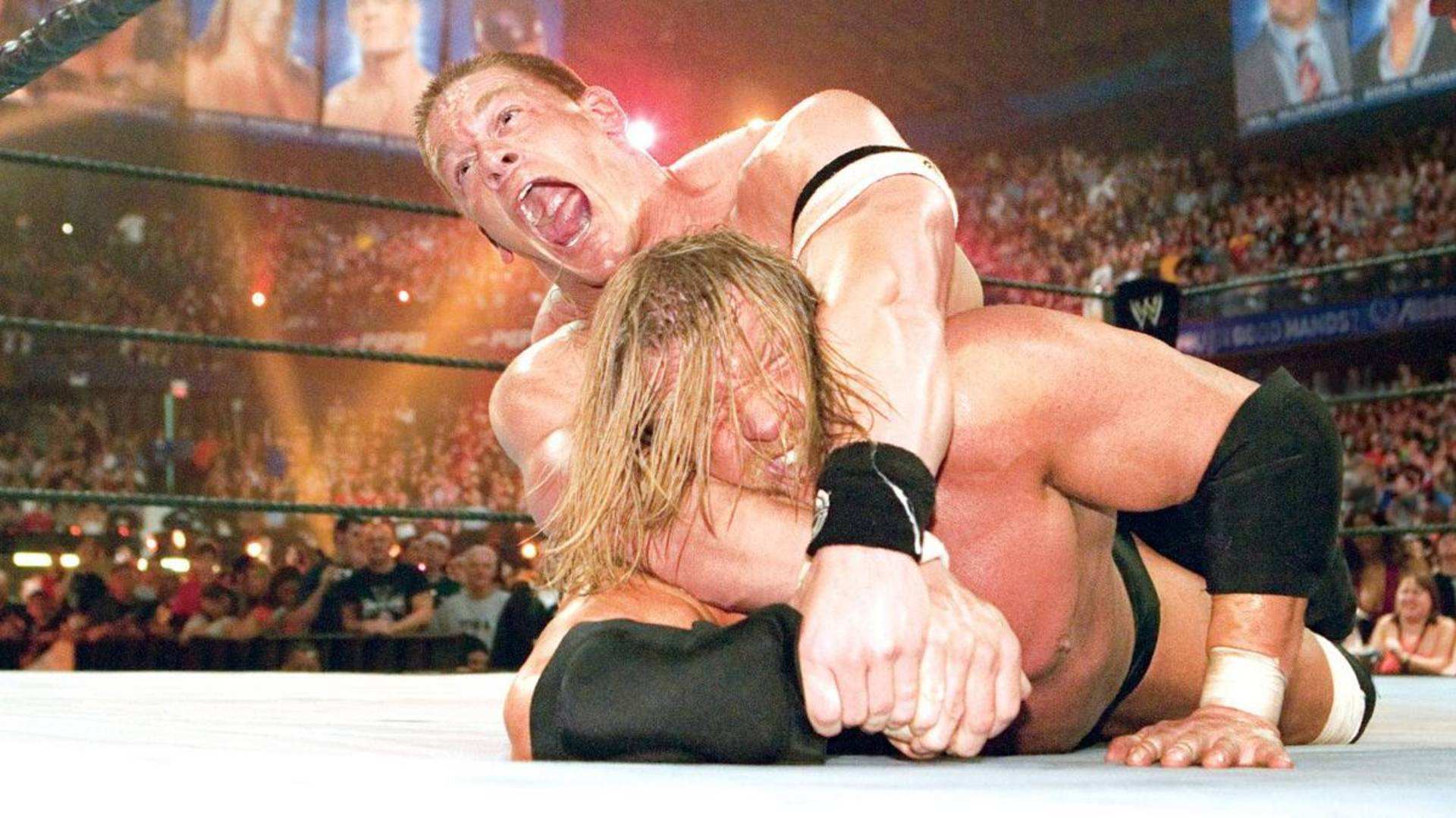 10- John Cena vs. Triple H– WrestleMania 22 (WWE Championship)