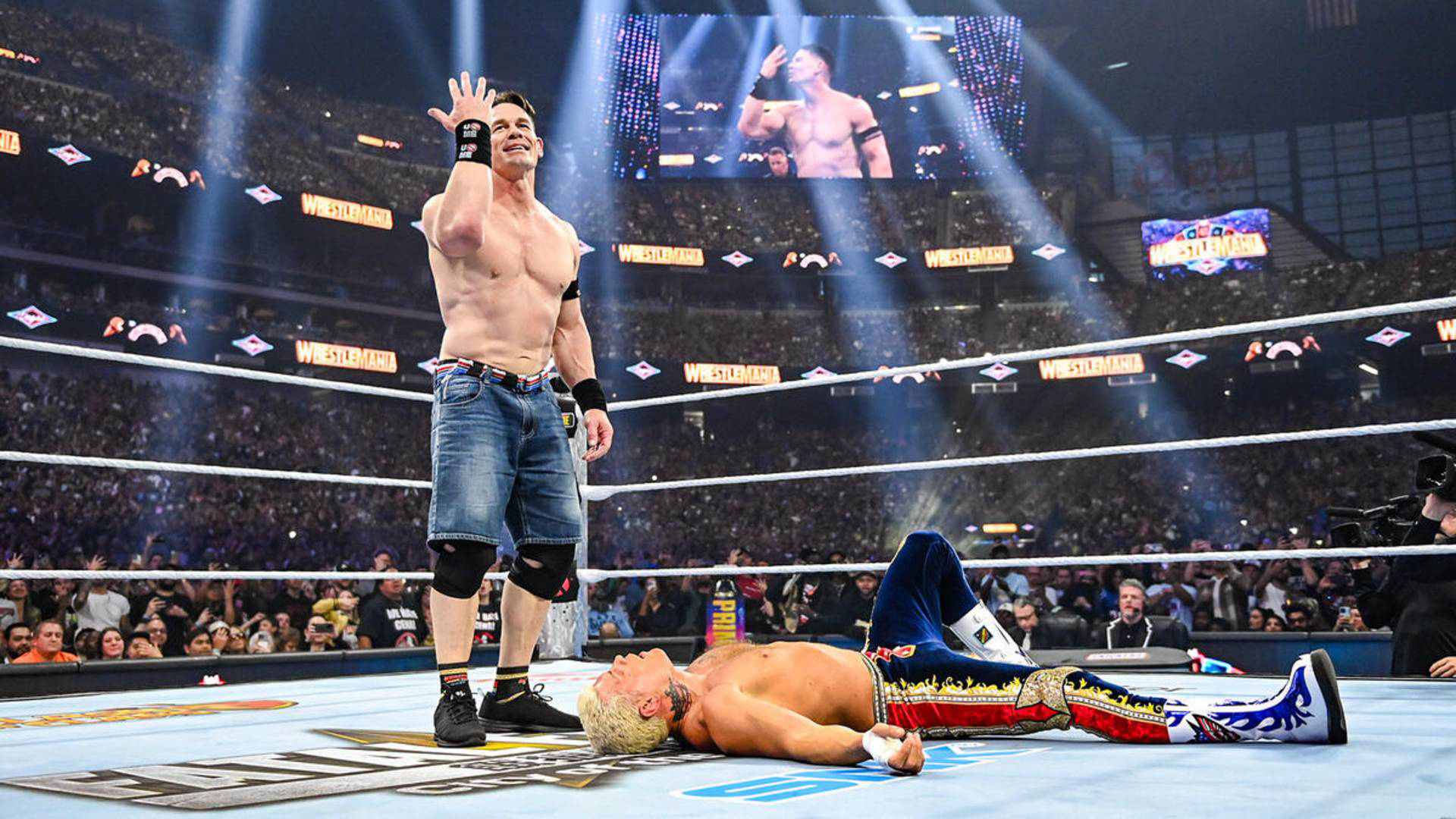 2- John Cena vs. Cody Rhodes – WrestleMania 41 (WWE Championship)