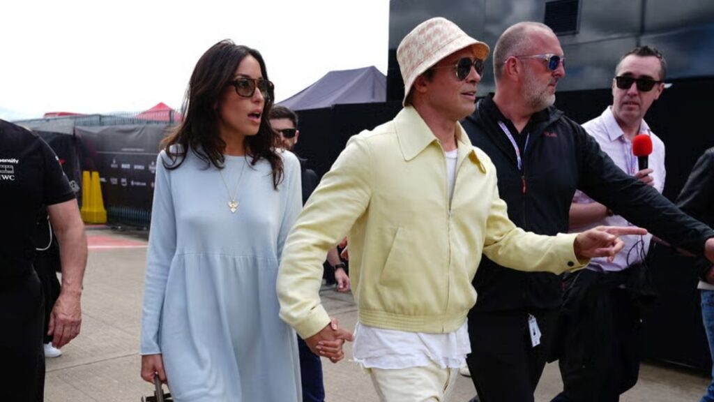 Brad Pitt and Ines De Ramon