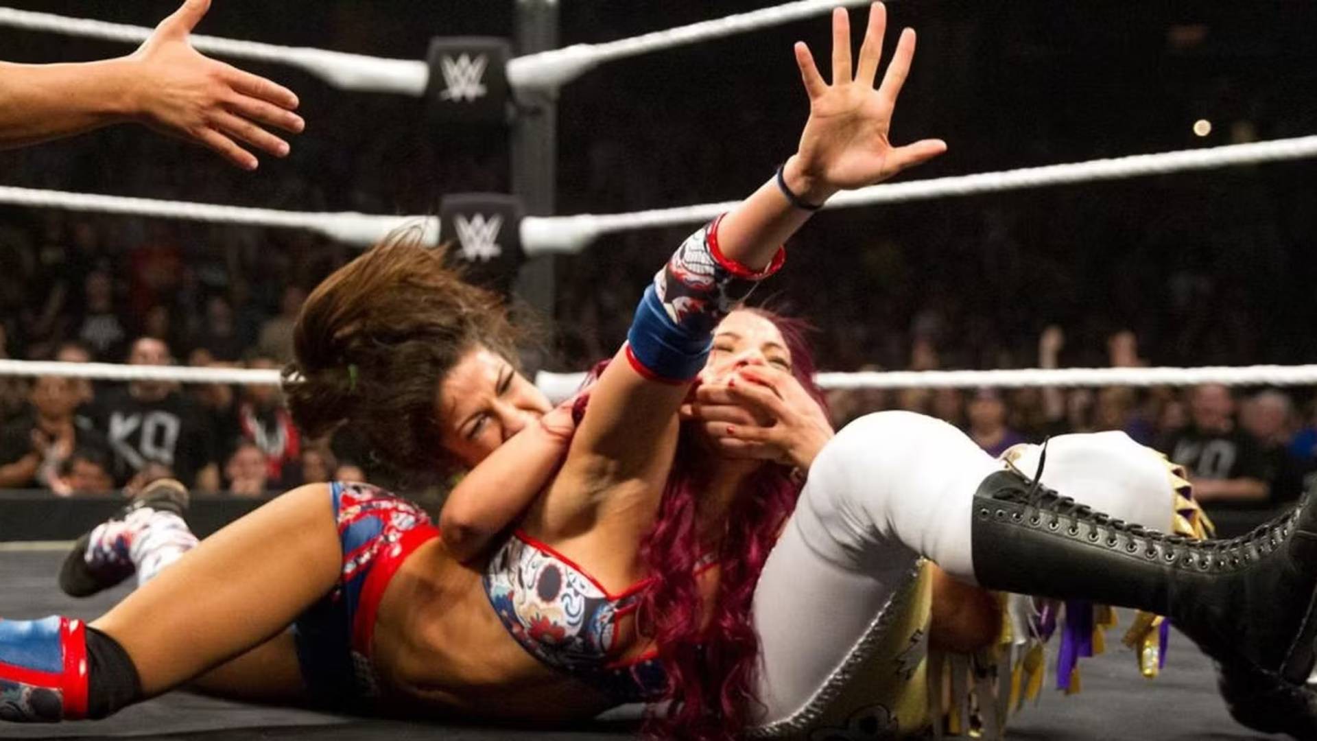 7.⁠ ⁠Sasha Banks vs. Bayley (NXT TakeOver: Brooklyn)