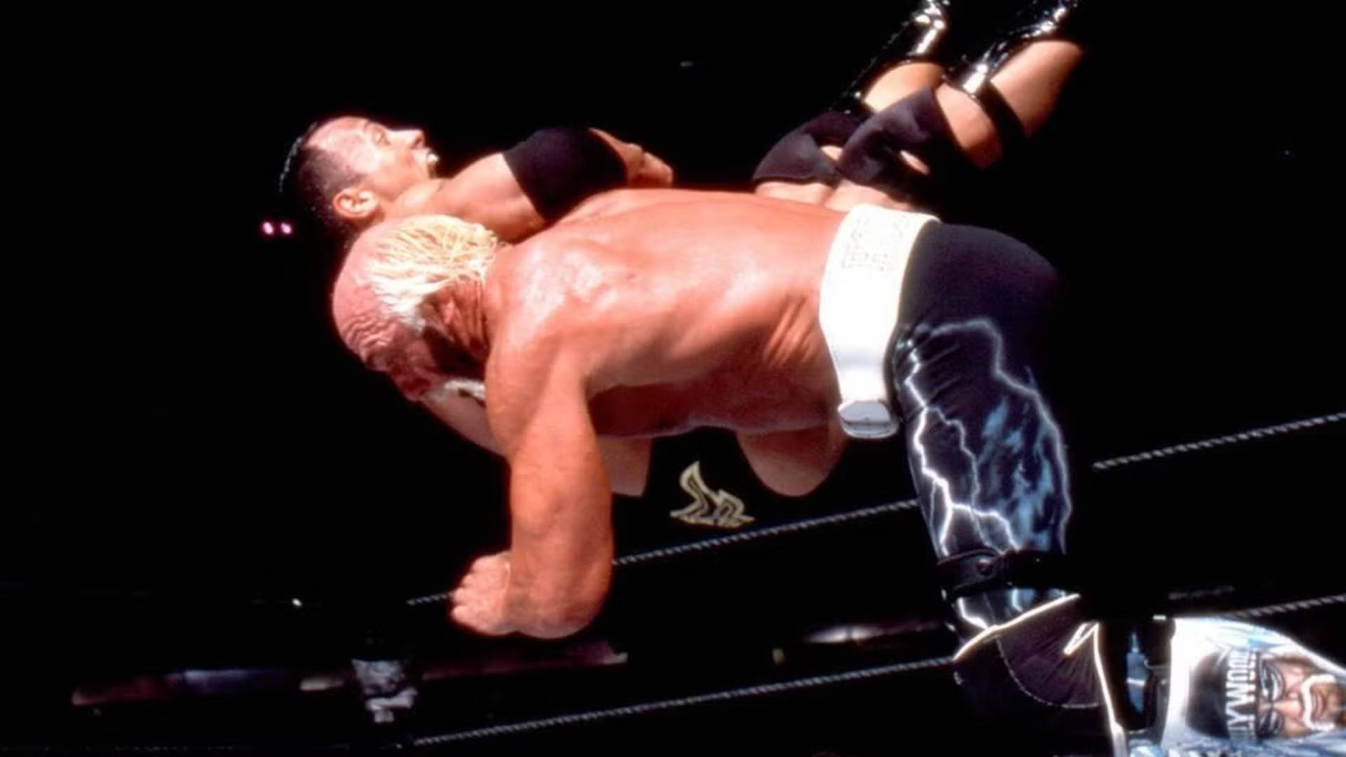 22.⁠ ⁠The Rock vs. Hulk Hogan (WrestleMania 18)