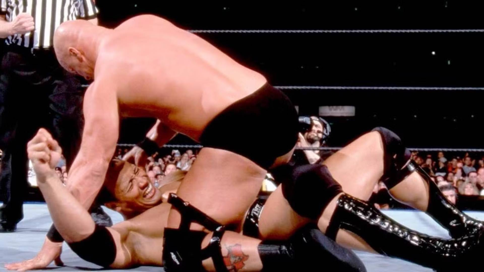 21.⁠ ⁠The Rock vs. Stone Cold Steve Austin (WrestleMania 17)
