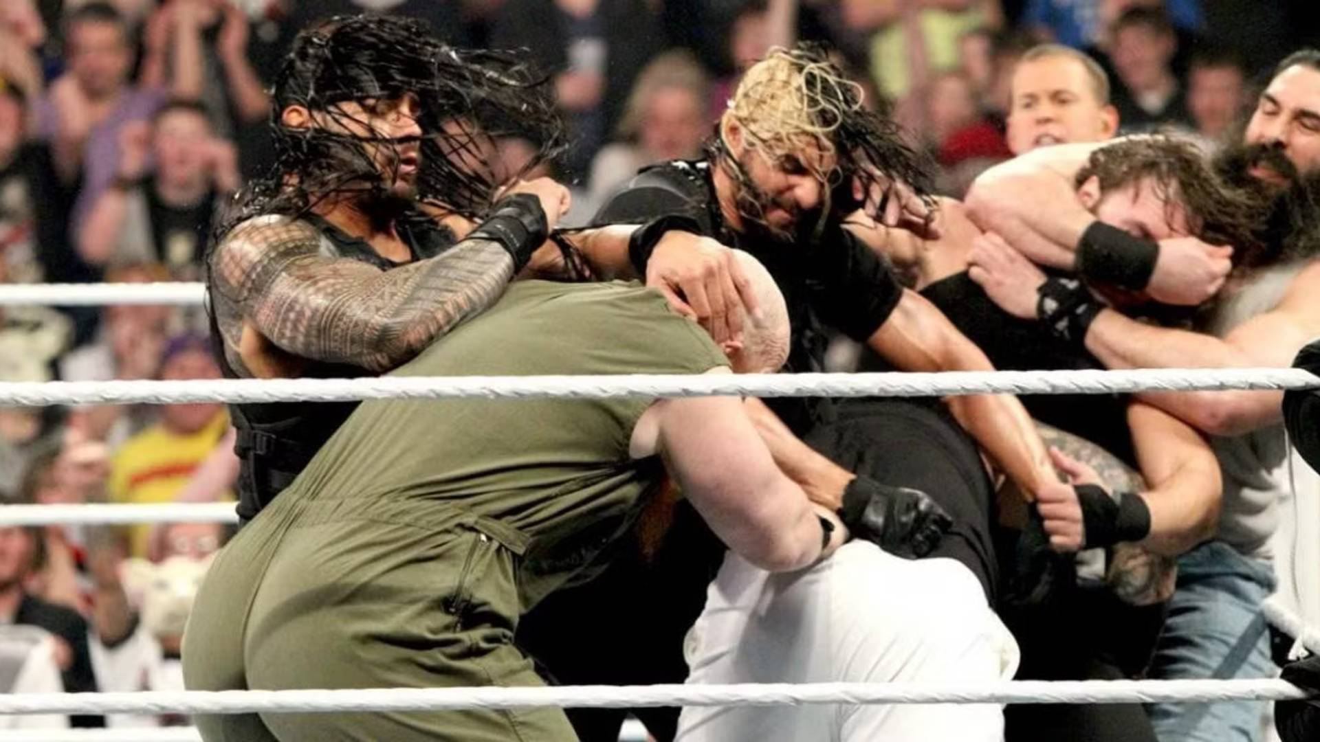 19.⁠ ⁠The Wyatt Family vs. The Shield (Elimination Chamber 2014)