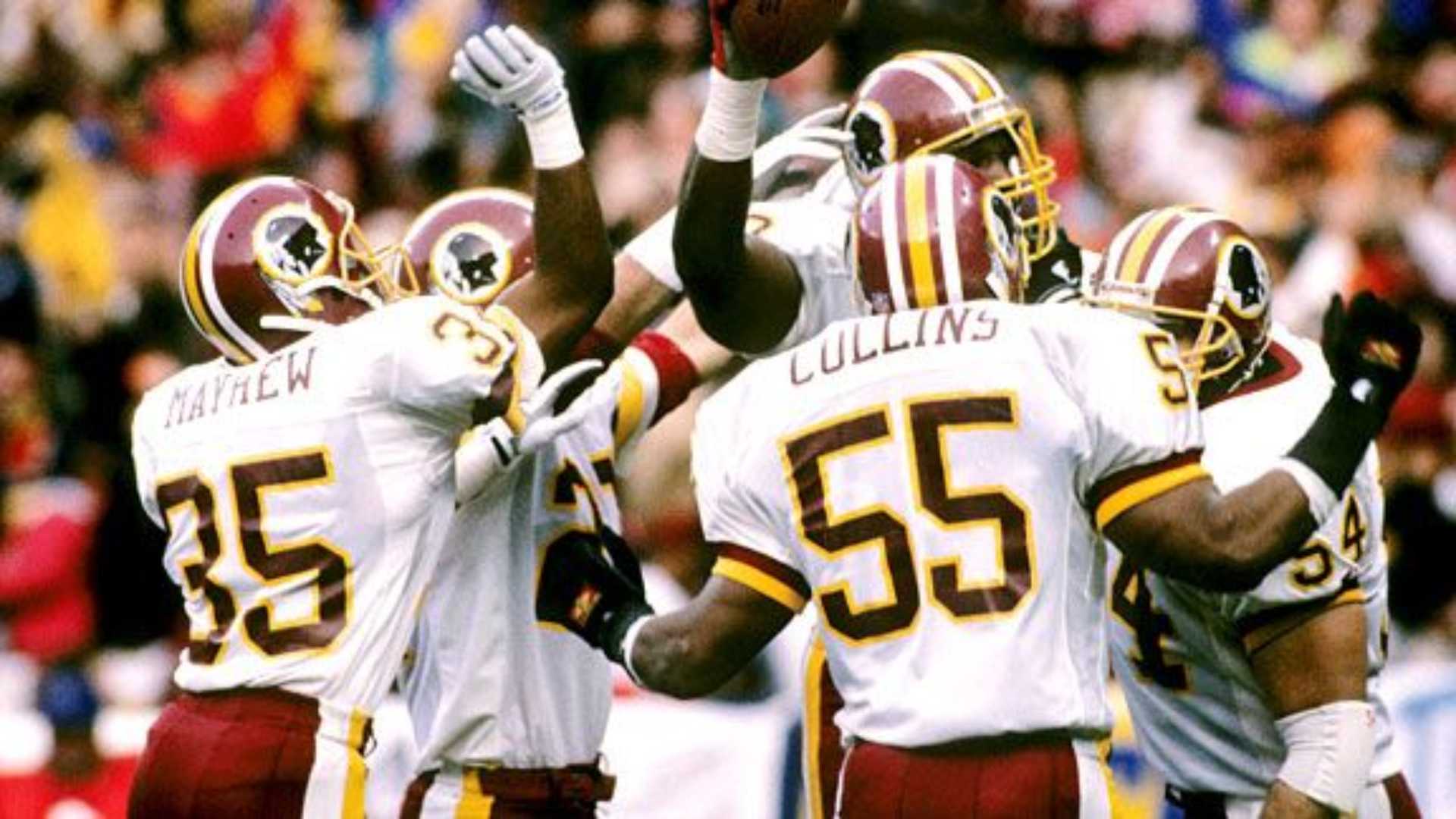 24. Washington Redskins (1983–1991) - Burgundy & gold classic