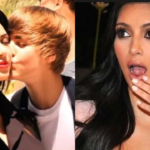 Kim Kardashian and Justin Bieber