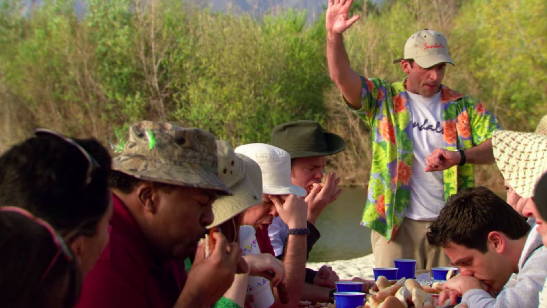 The Hot Dog Contest Was Difficult to Film