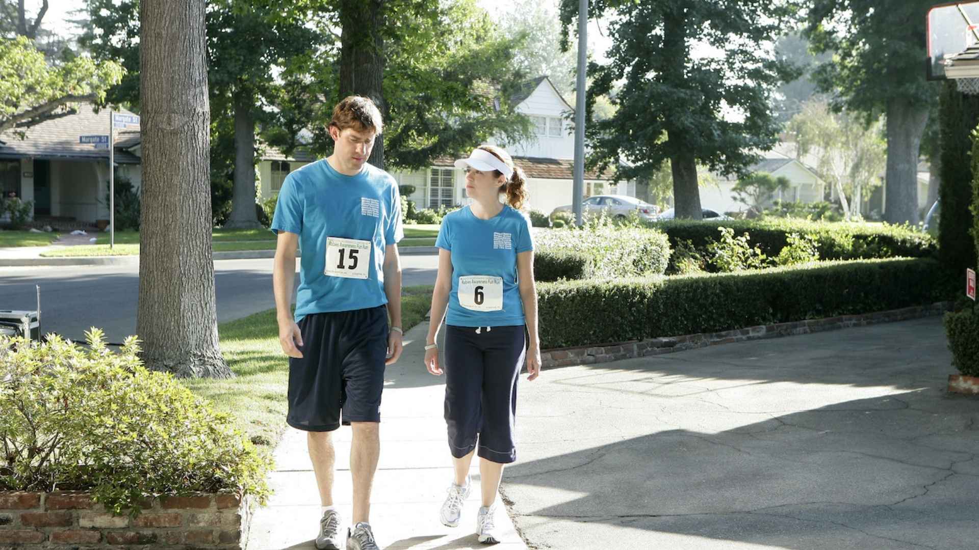 Jim and Pam Didn’t Run in ‘Fun Run’ Due to Injury