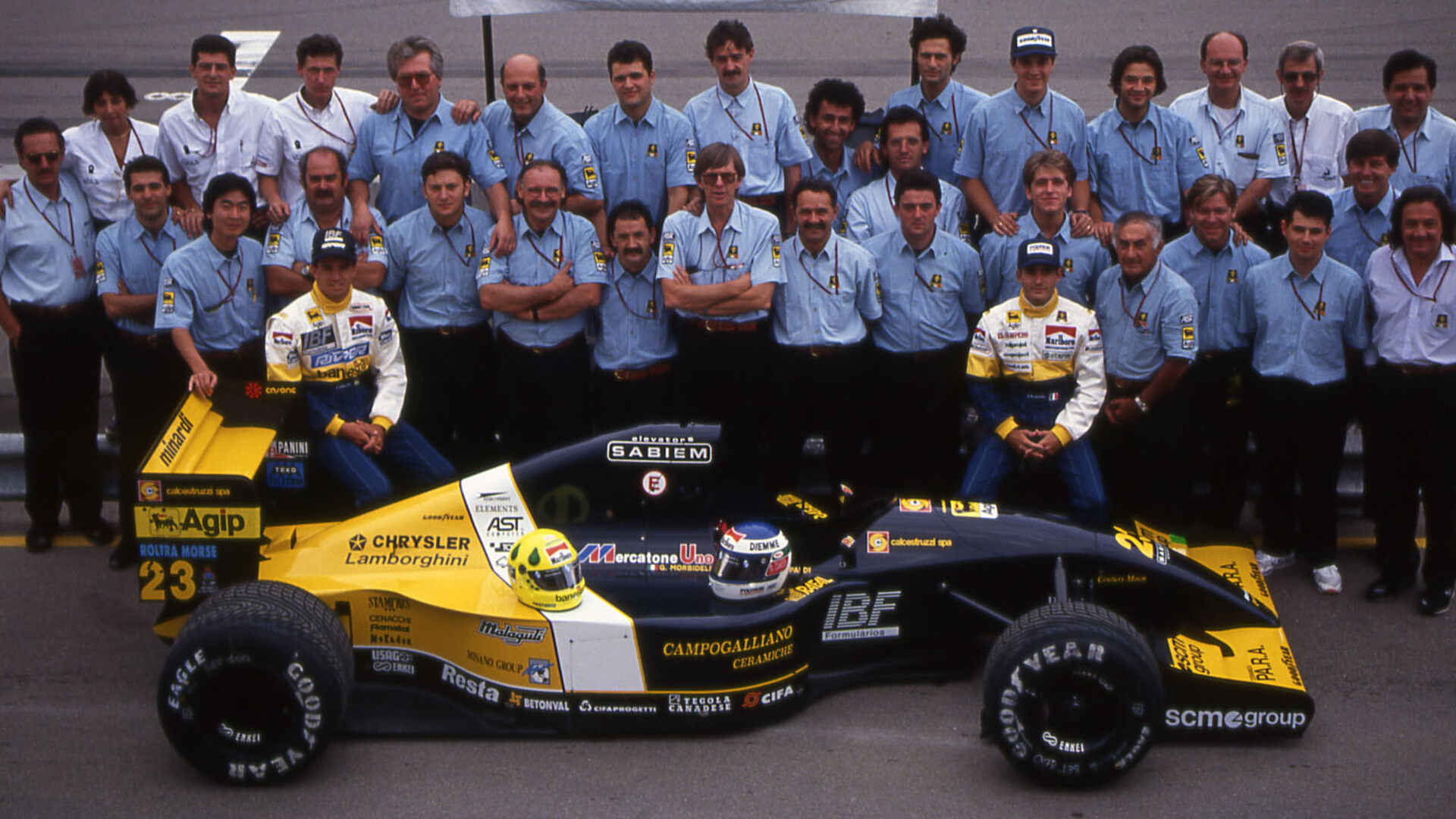 20. Minardi F1 Team – The Italian Stallions