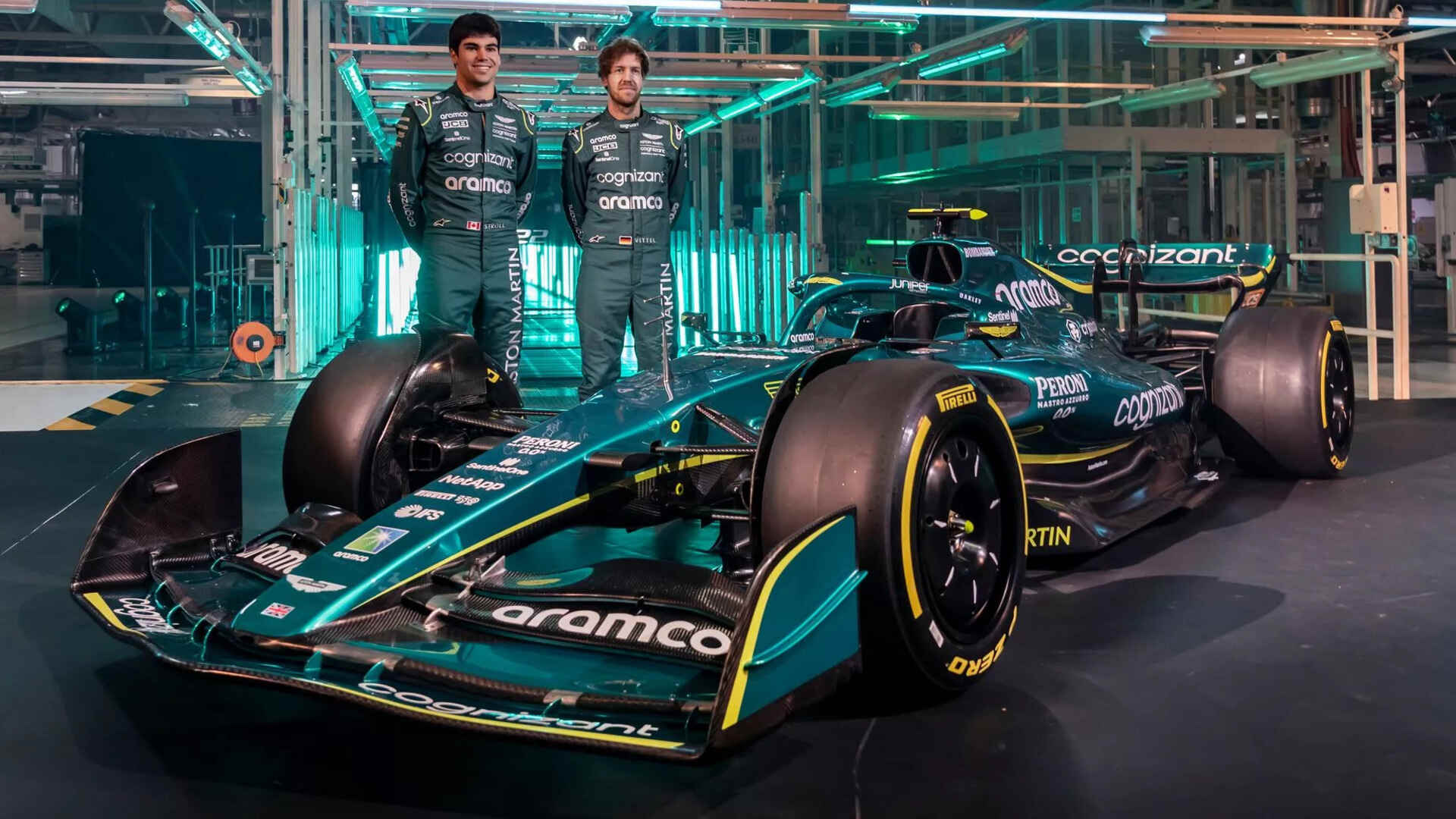 4. Aston Martin Aramco Cognizant Formula One Team – The Green Machines