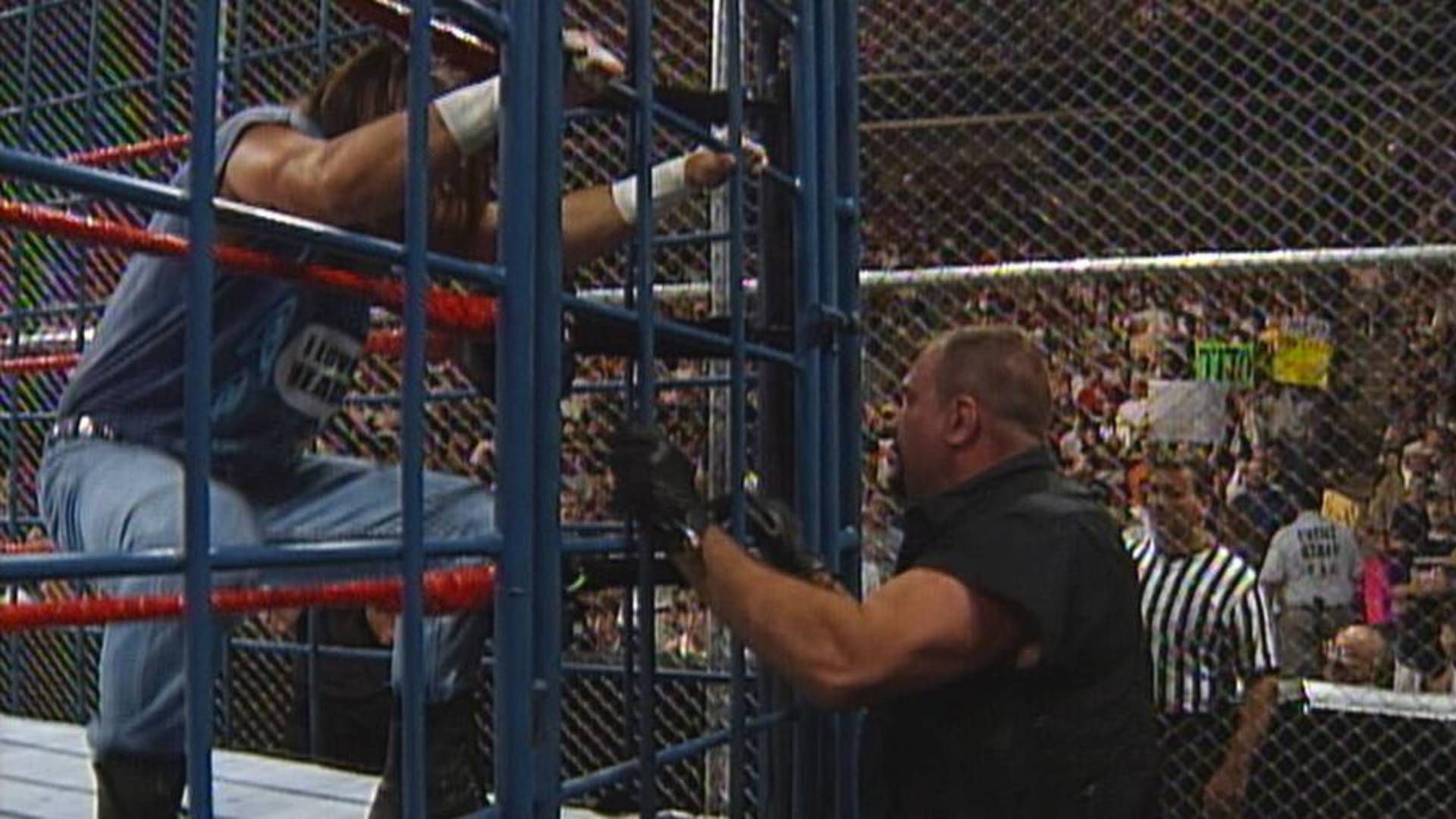 10. Kennel from Hell Match – Al Snow vs. The Big Boss Man (Unforgiven 1999)