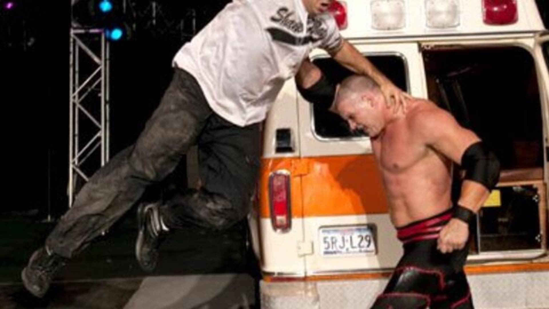 25. Ambulance Match – Kane vs. Shane McMahon (Survivor Series 2003)
