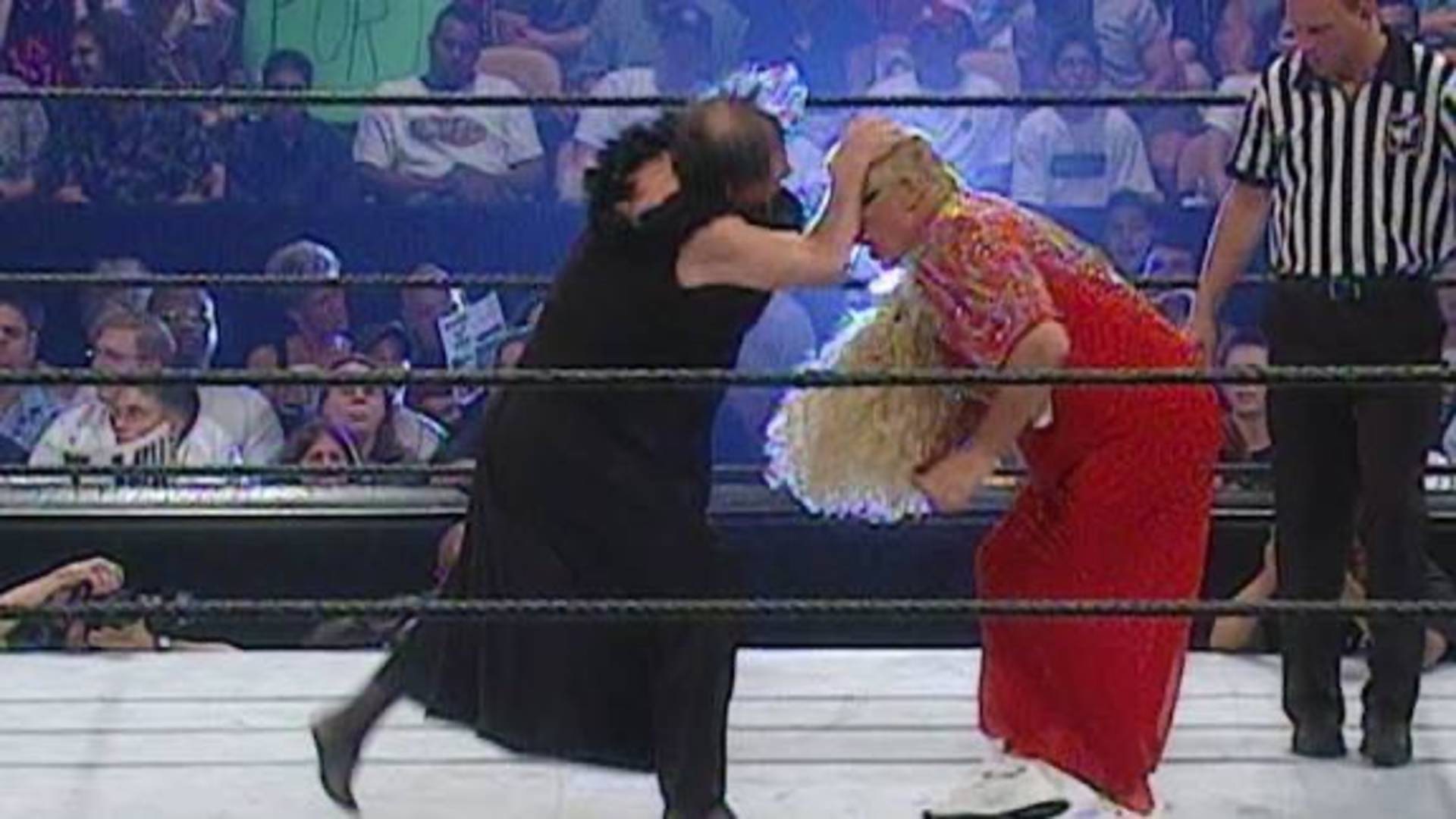 8. Hardcore Evening Gown Match – Pat Patterson vs. Gerald Brisco (King of the Ring 2000)