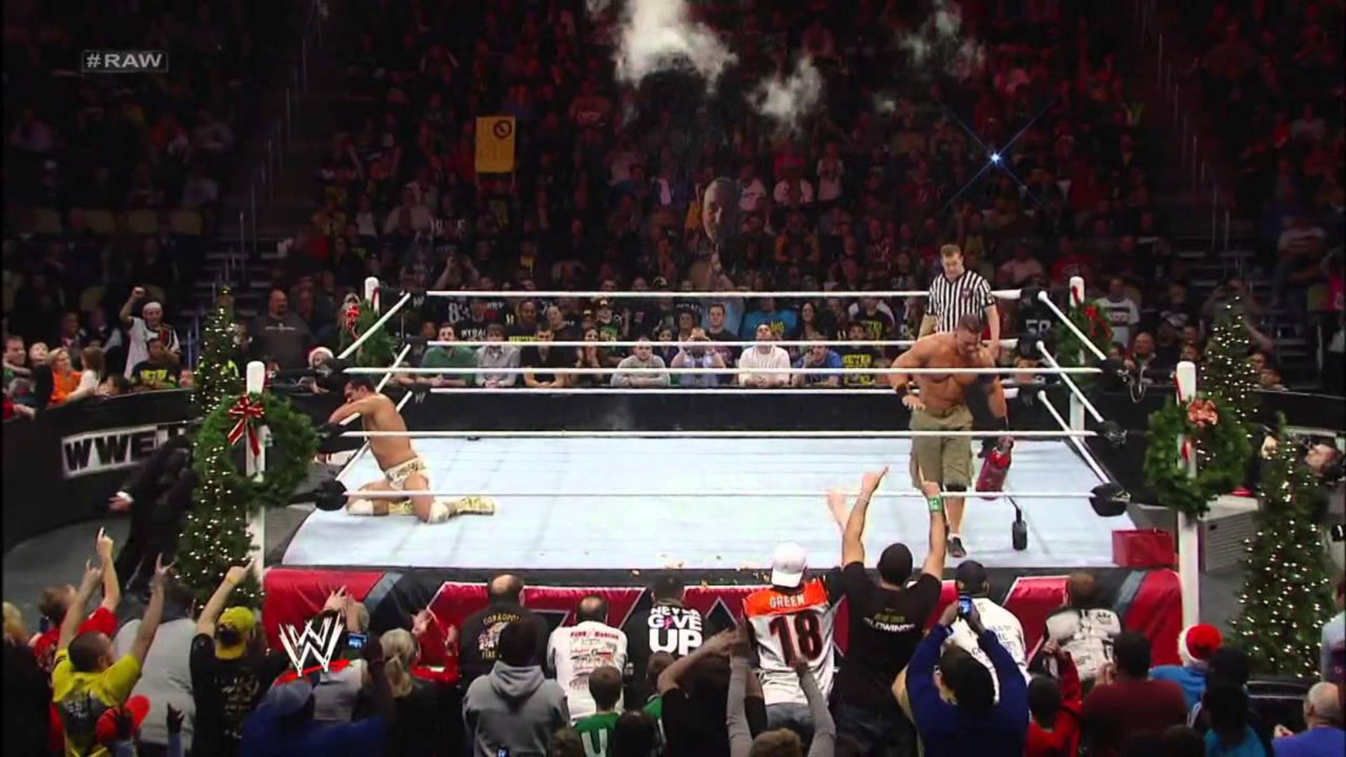 21. Miracle on 34th Street Fight (John Cena vs. Alberto Del Rio)