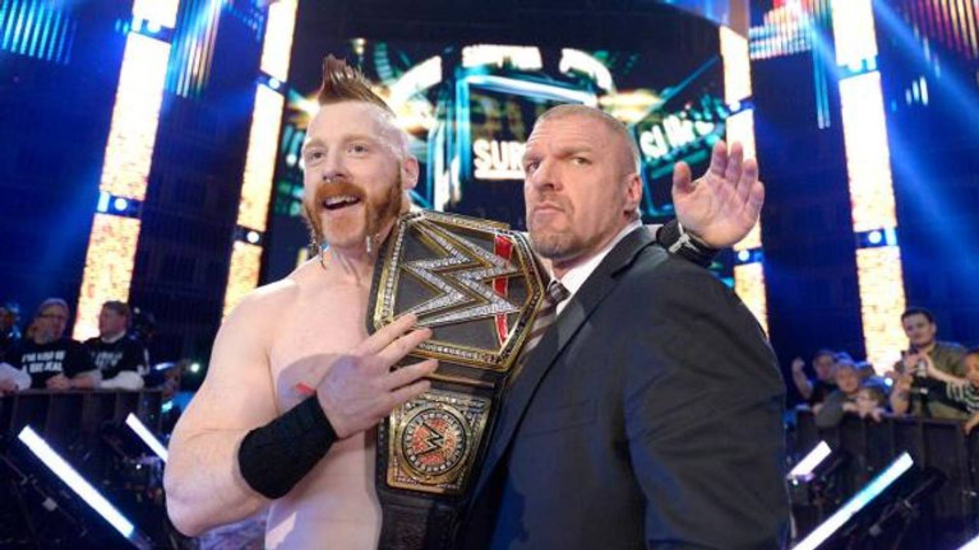 22- Sheamus wins the WWE title (Survivor Series 2015)