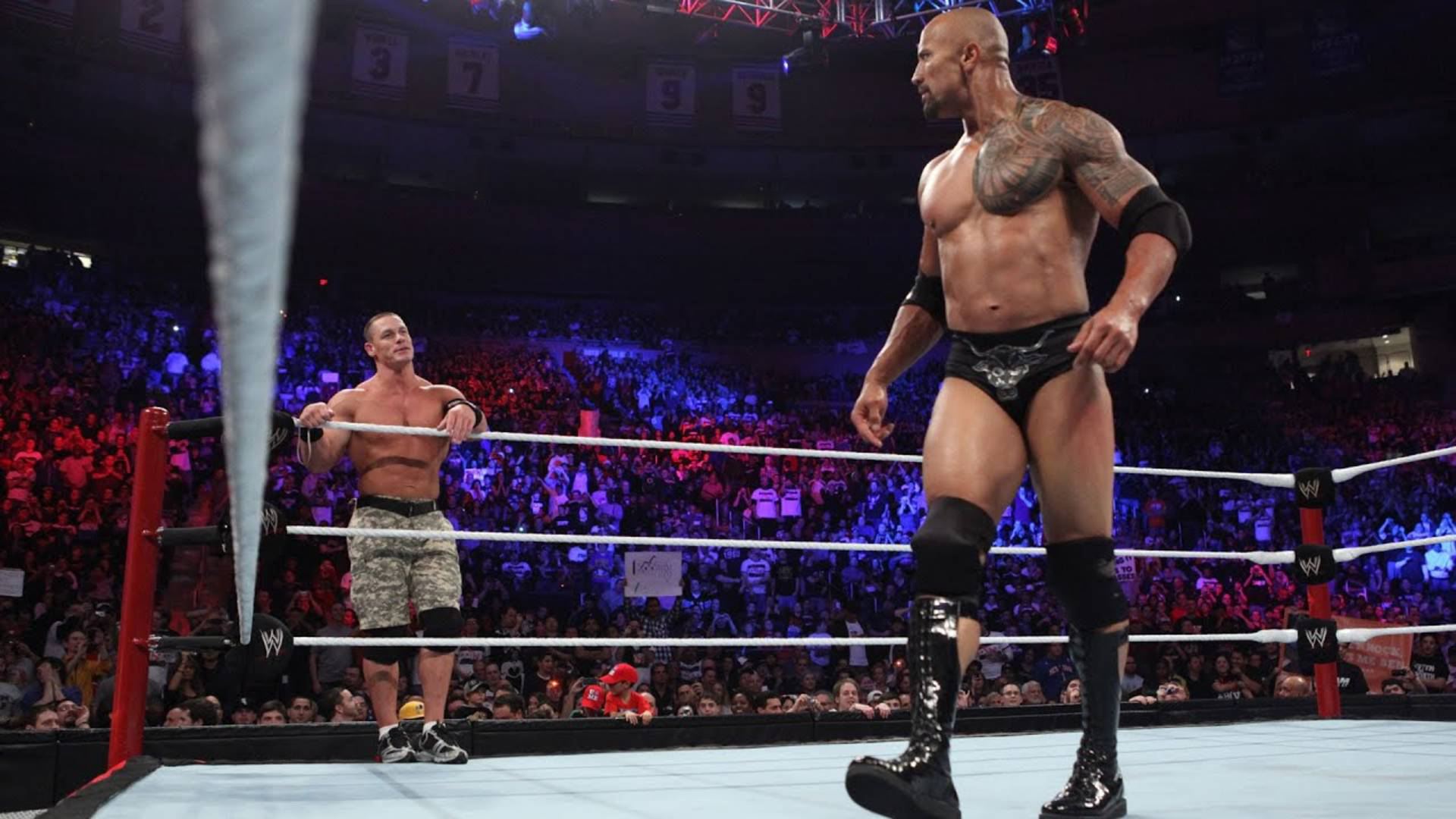 14- The Rock and John Cena team up (Survivor Series 2011)