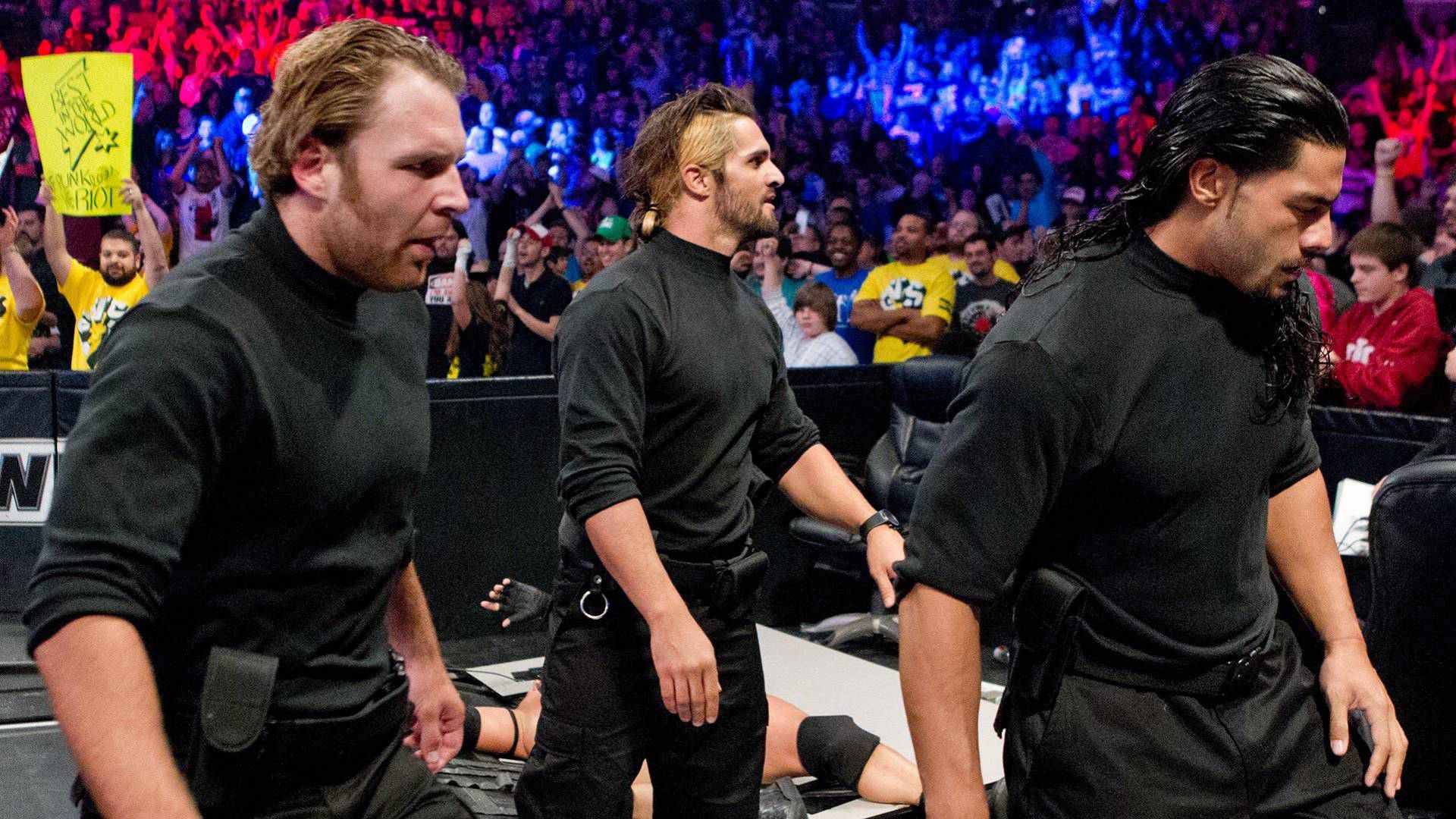 8- The Shield's WWE debut (Survivor Series 2012)