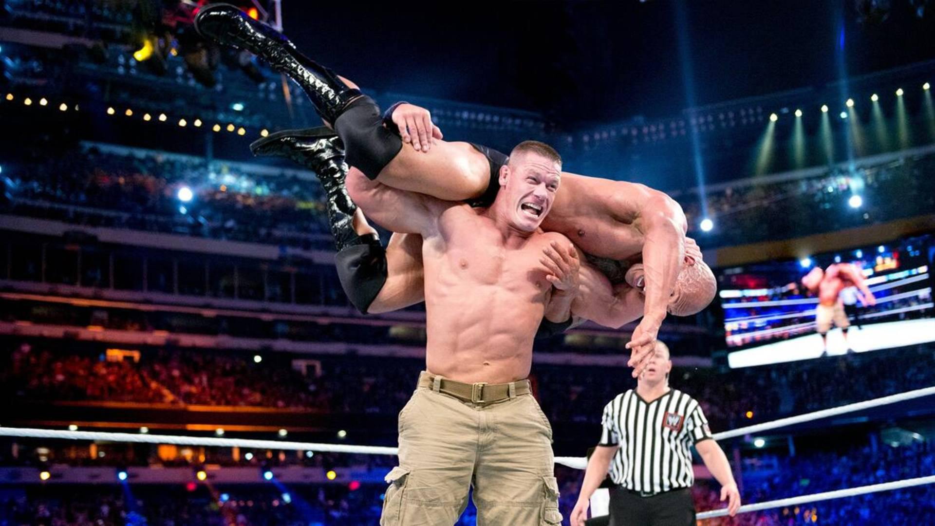 12- John Cena’s Attitude Adjustment