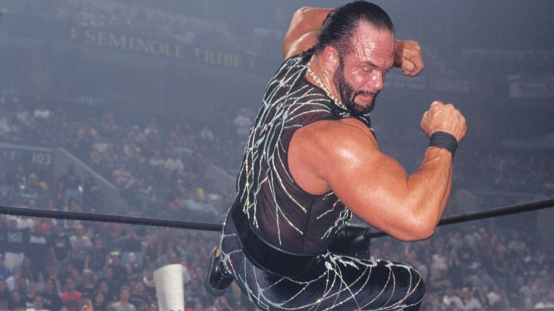 9- Randy Savage’s Elbow Drop