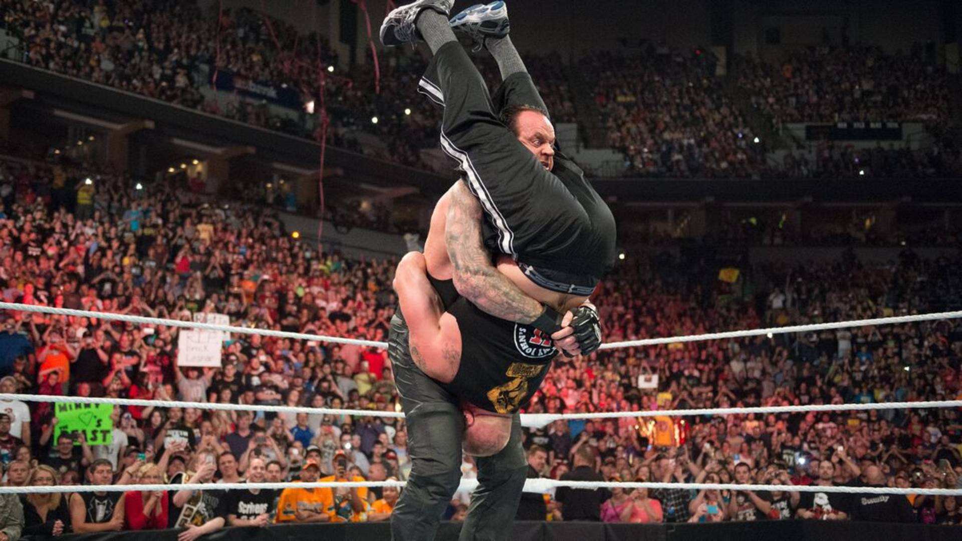 1- Undertaker’s Tombstone Piledriver