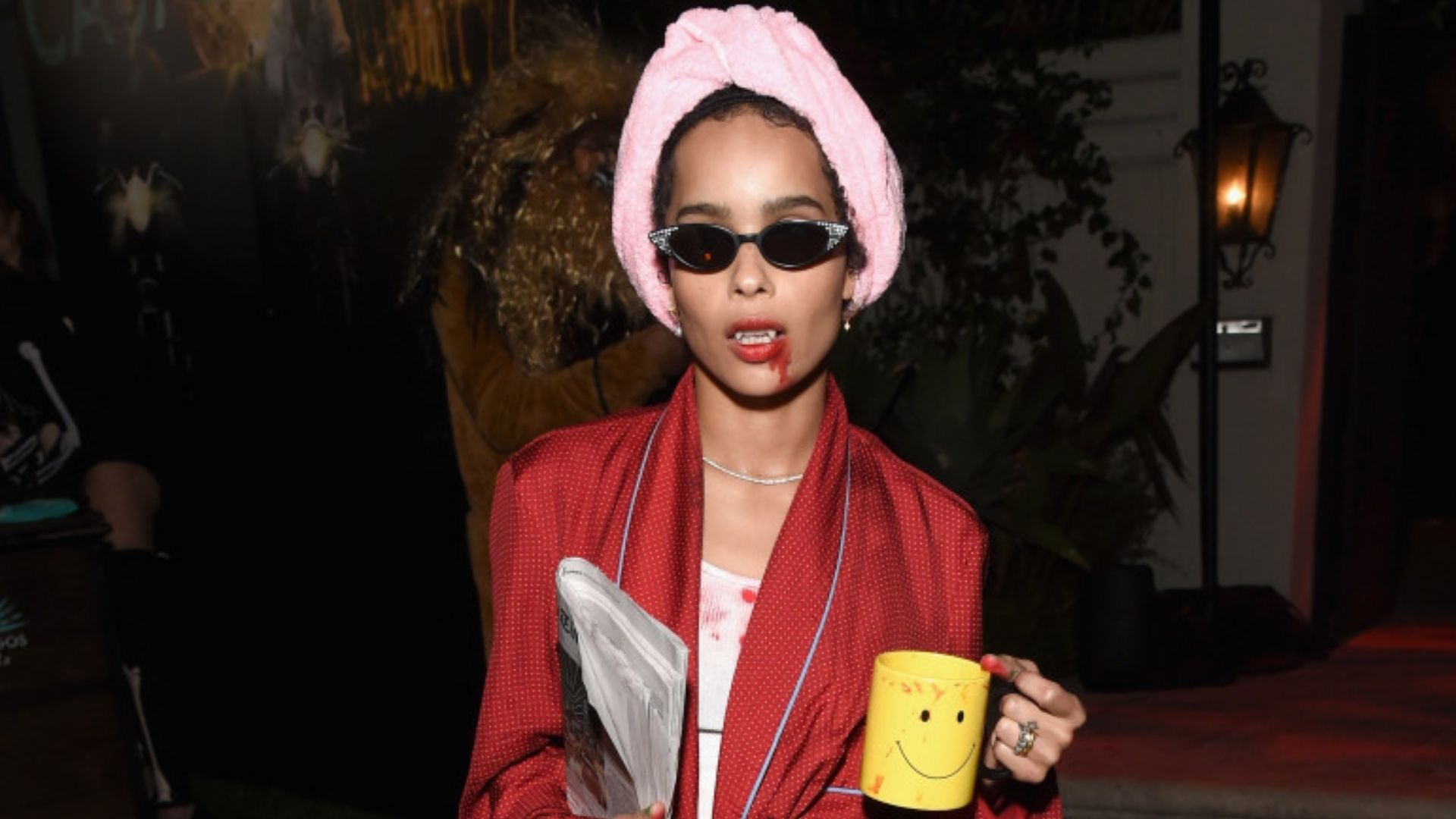 Zoë Kravitz as a Vampire