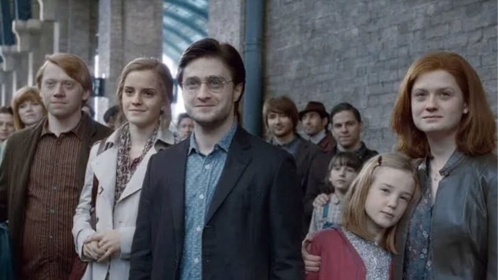Harry, Ginny last scene