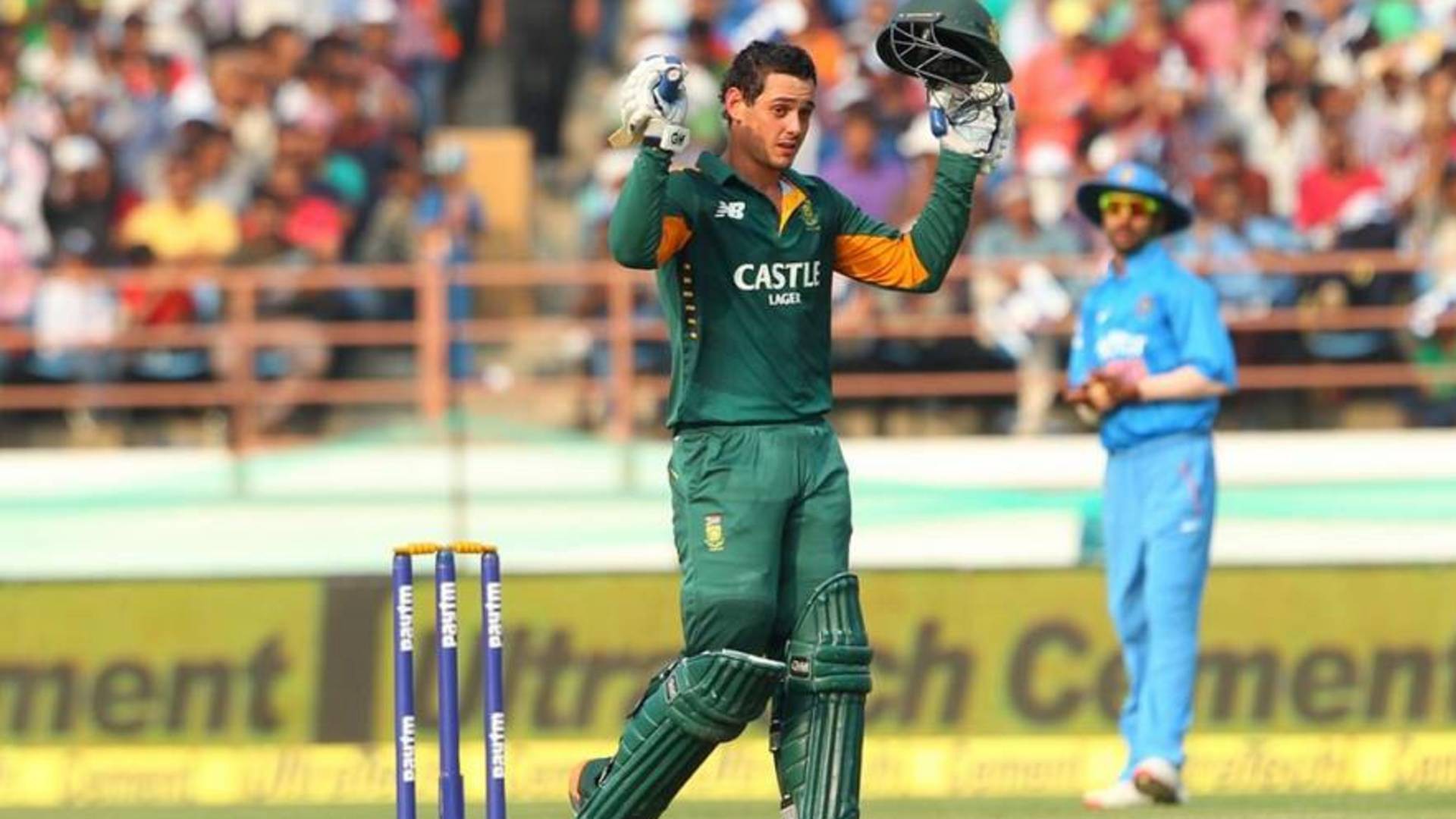 Quinton de Kock vs. India