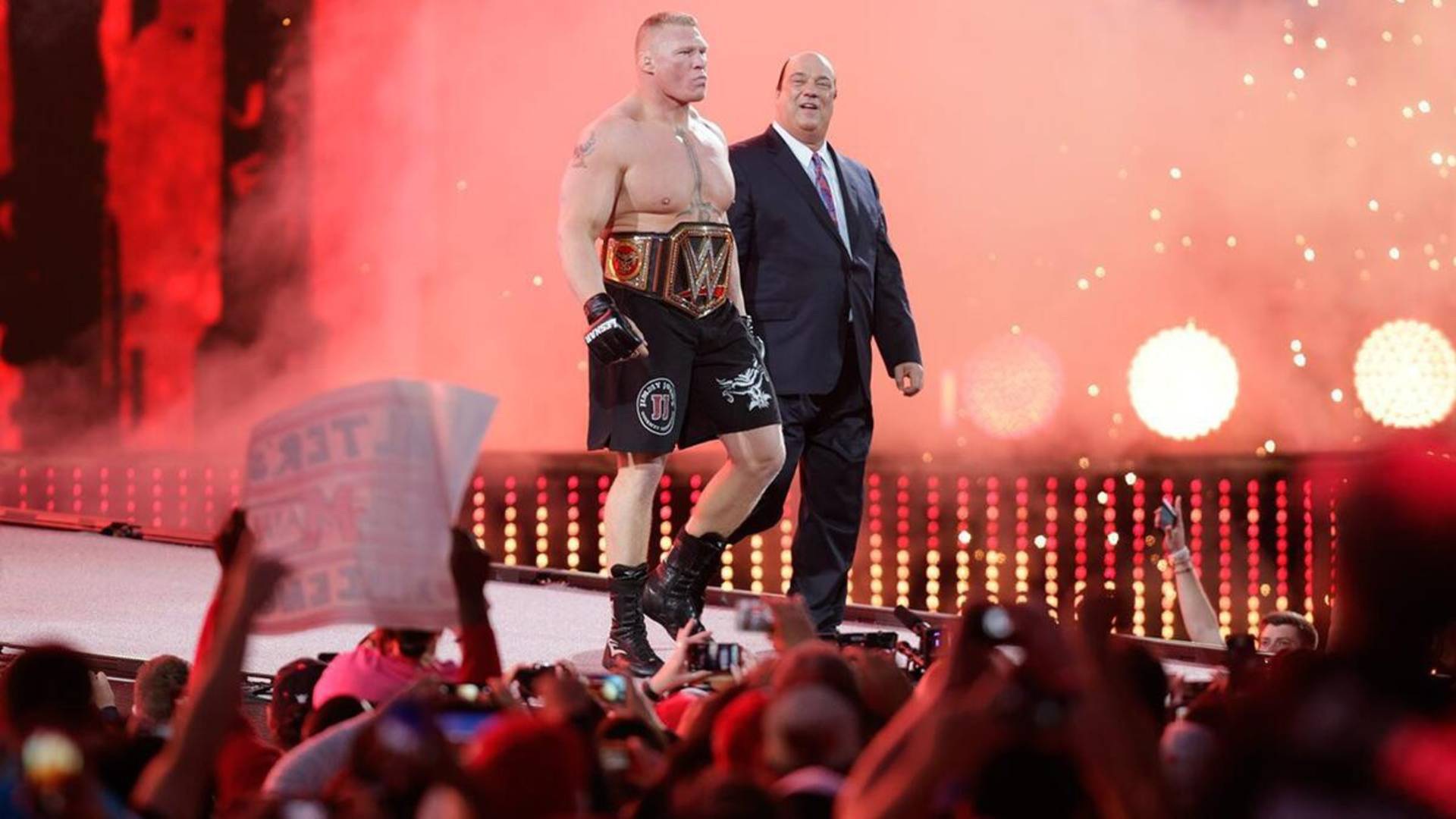 10- Brock Lesnar- 224 days (WWE World Heavyweight Championship, 2014-2015)