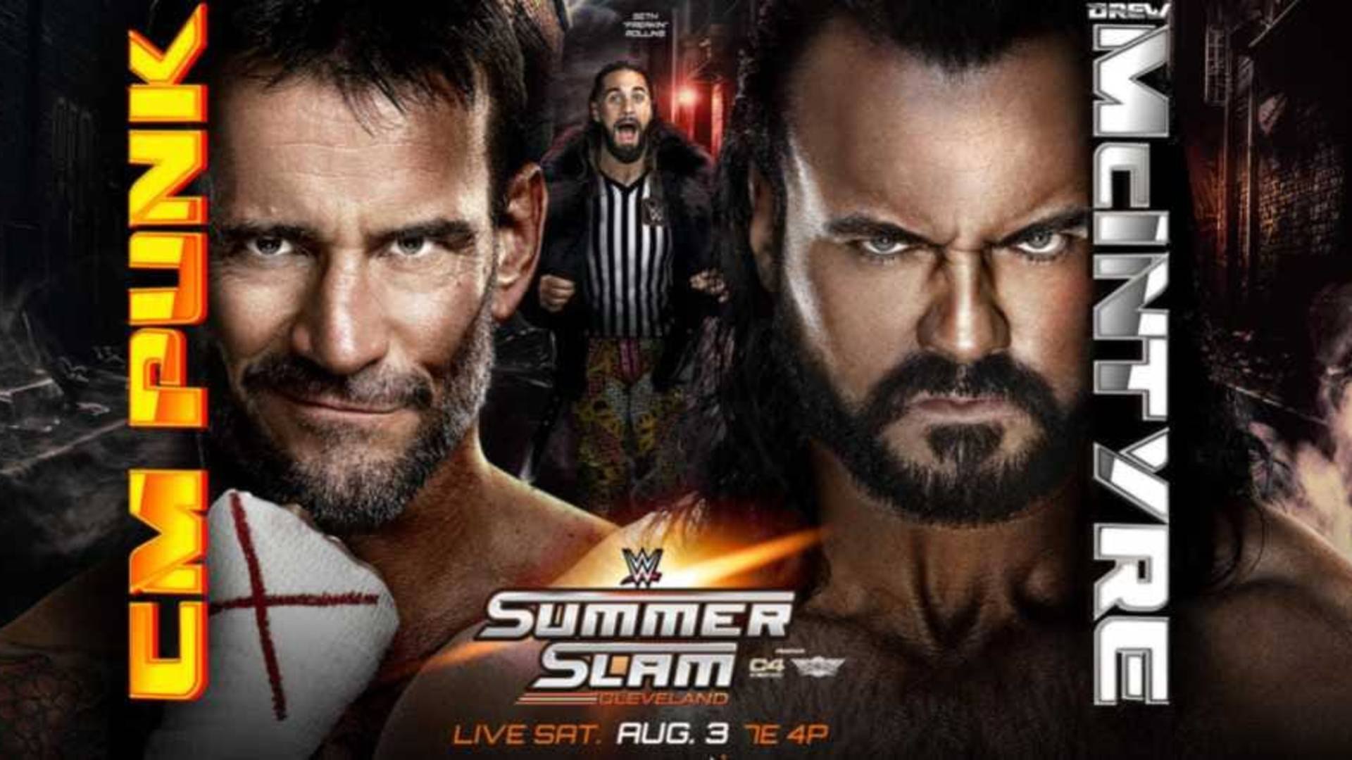 17.⁠ ⁠CM Punk vs. Drew McIntyre – SummerSlam 2024