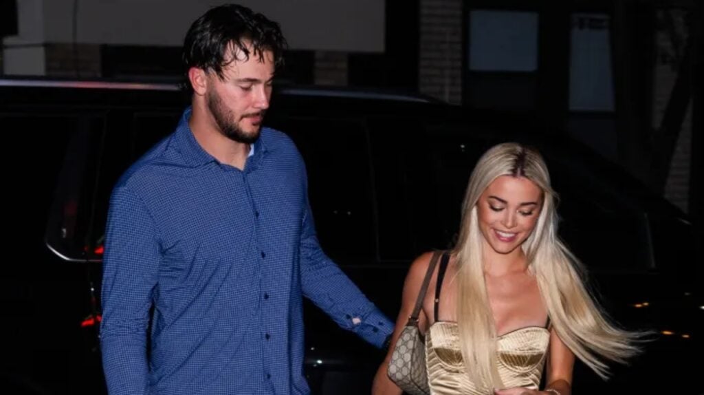 Paul Skenes with Livvy Dunne