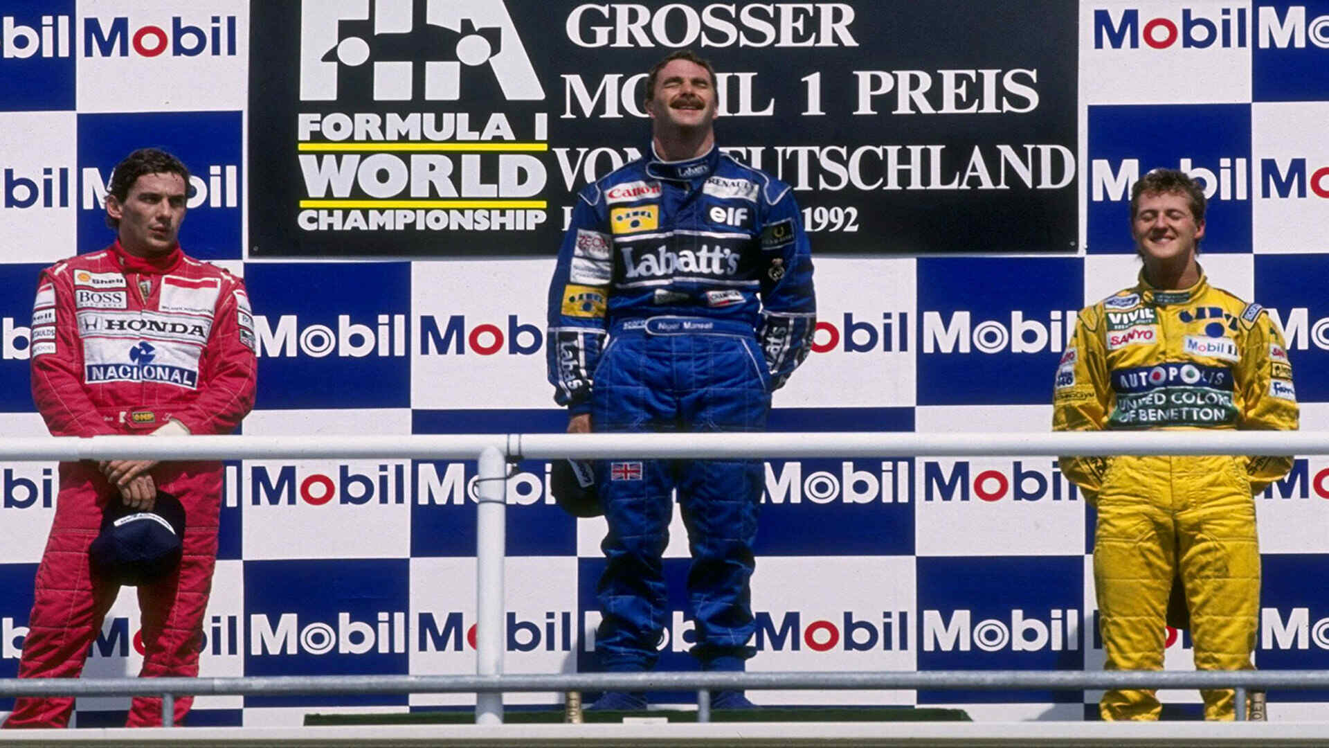 5. Nigel Mansell – 1992 (Williams)