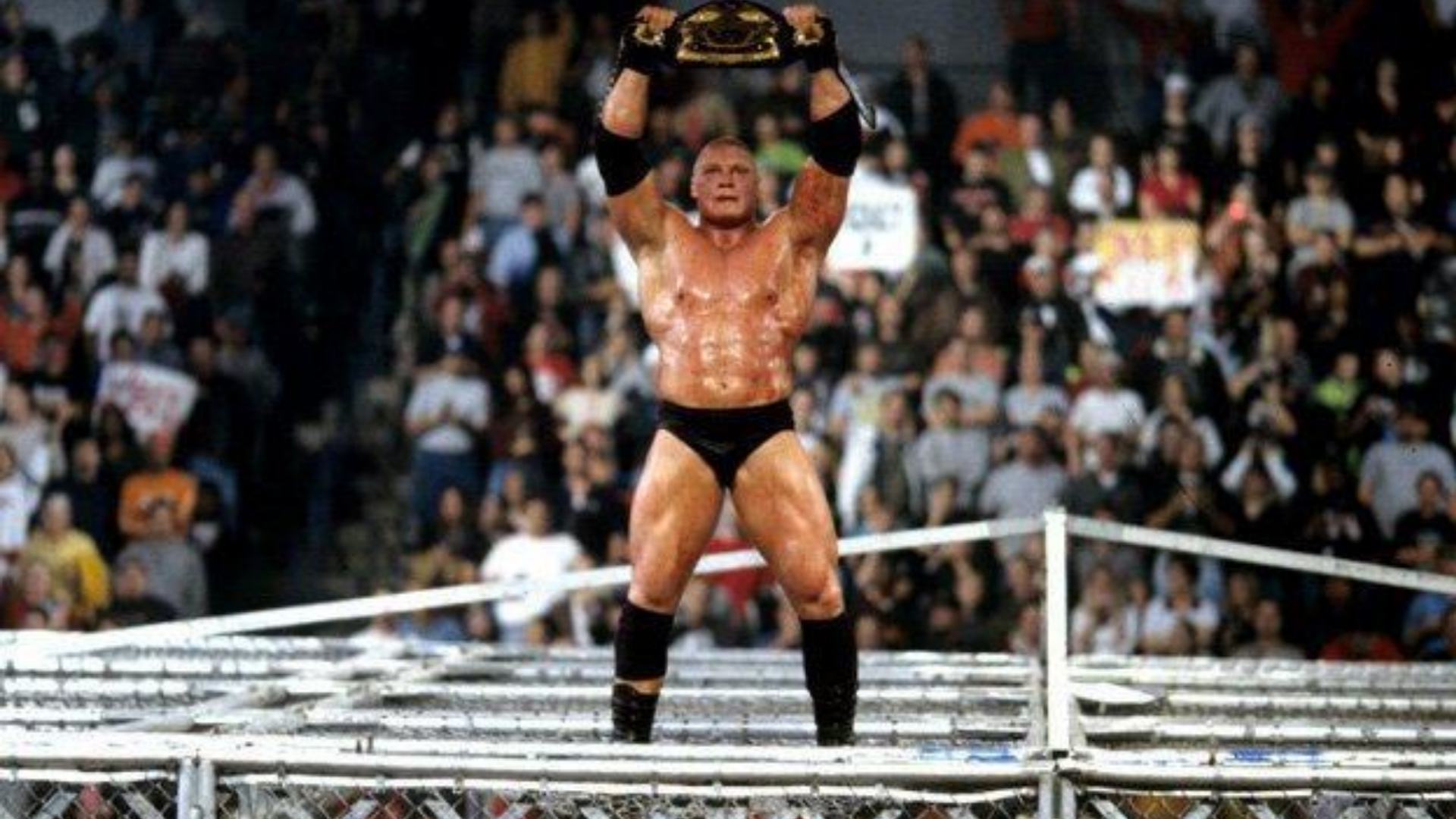 7- Defeats The Undertaker in a Hell in a Cell Match (No Mercy 2002)