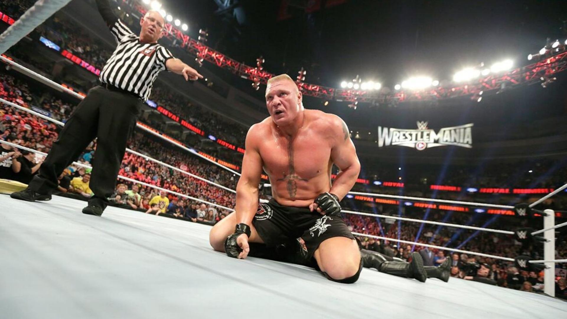 10- Defeats John Cena & Seth Rollins (Royal Rumble 2015)