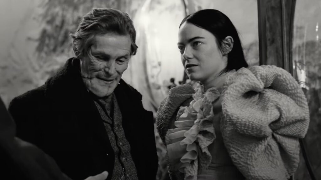 William Dafoe and Emma Stone in 'Poor Things'
