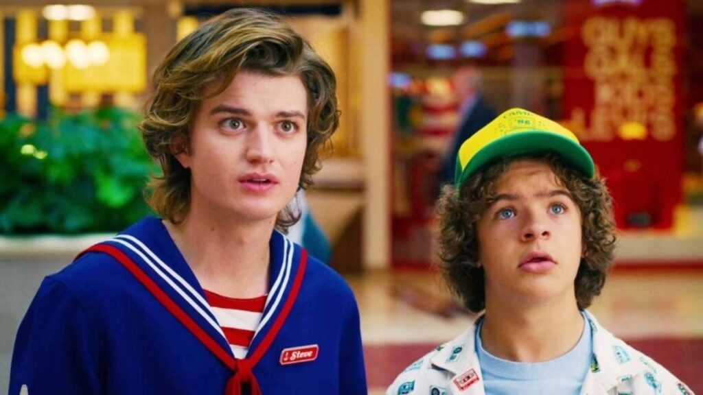 Steve and Dustin in Stranger Things