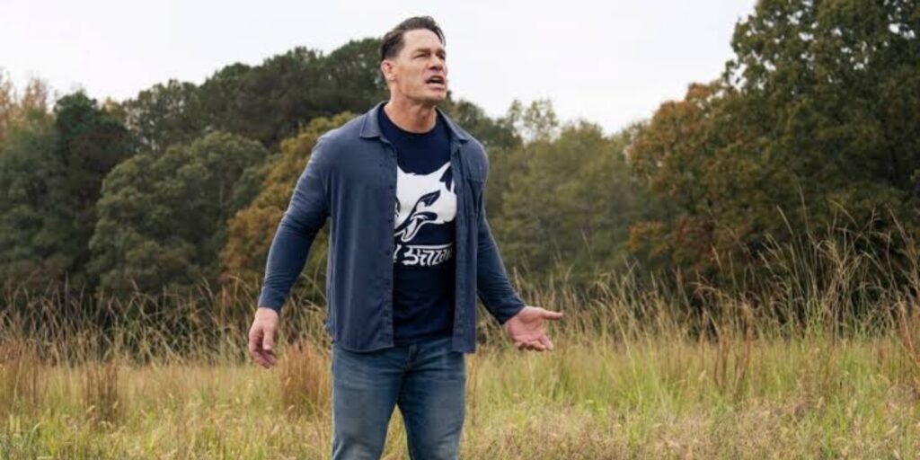 Peacemaker in Salvation (Image: Warner Bros)