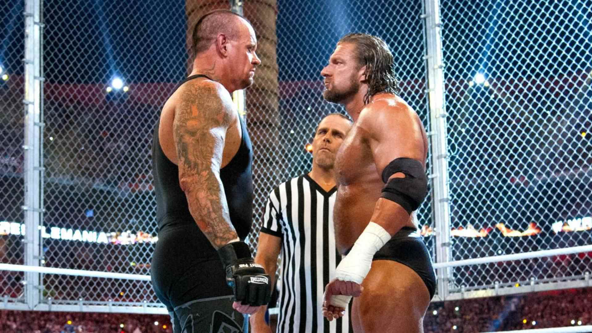 2- The Undertaker vs. Triple H - WrestleMania 28 (Hell in a Cell)