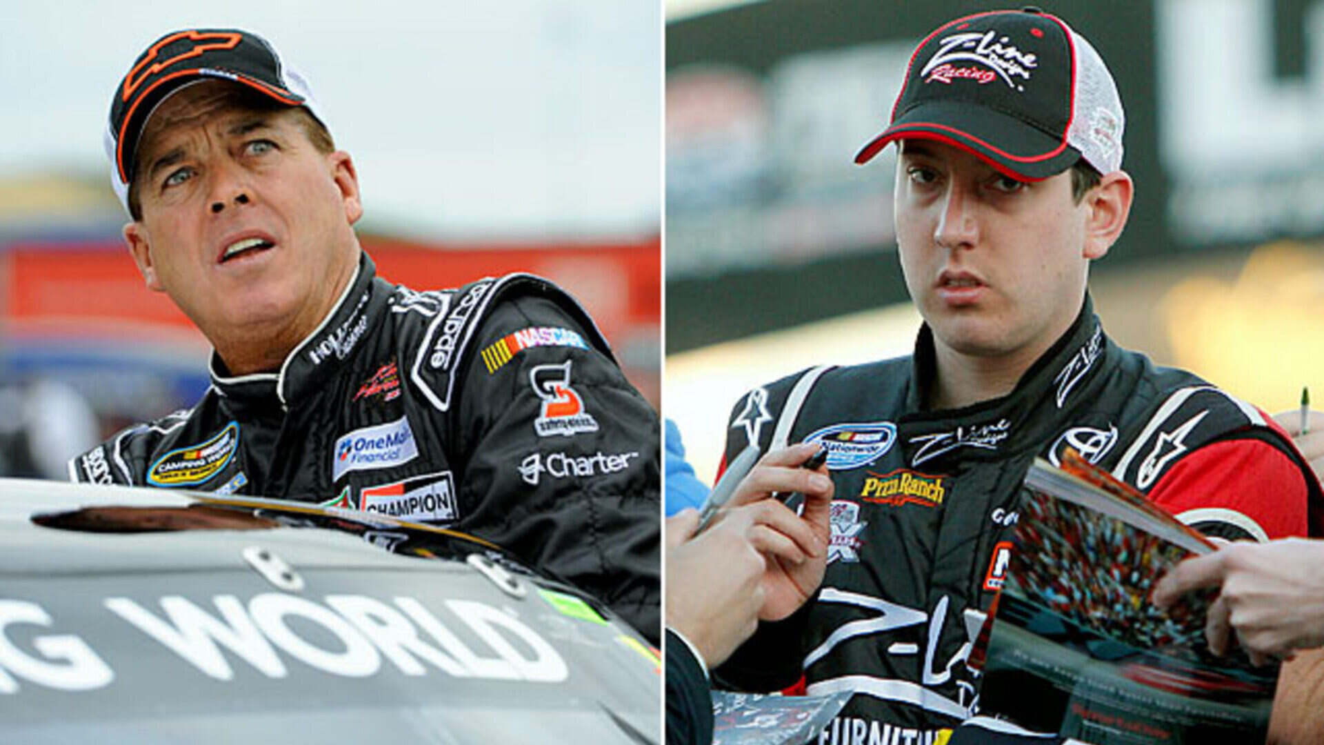 1. Kyle Busch vs. Ron Hornaday – Texas 2011 (Truck Series)