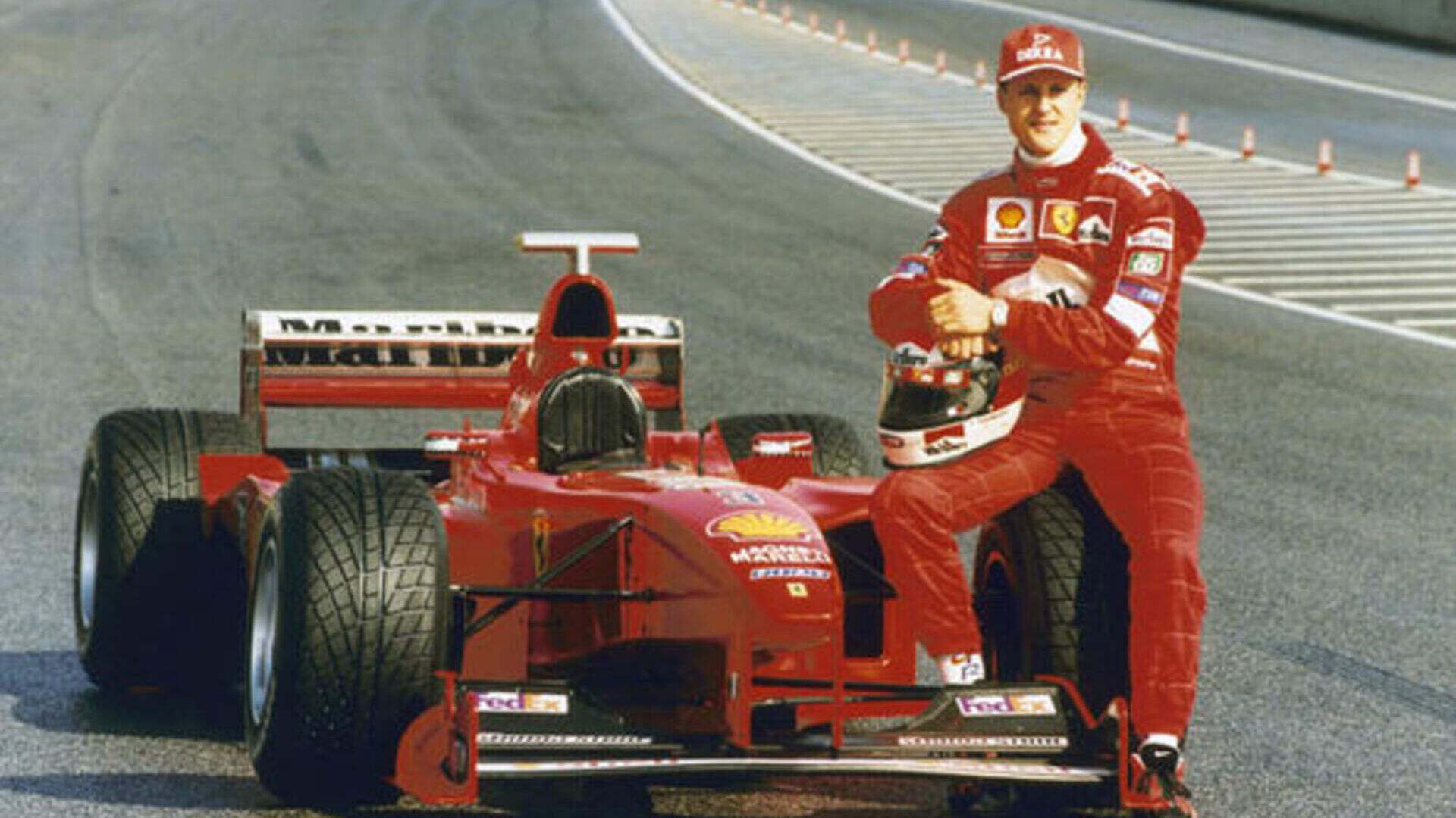 7. 1999 British GP – Schumacher Breaks His Leg