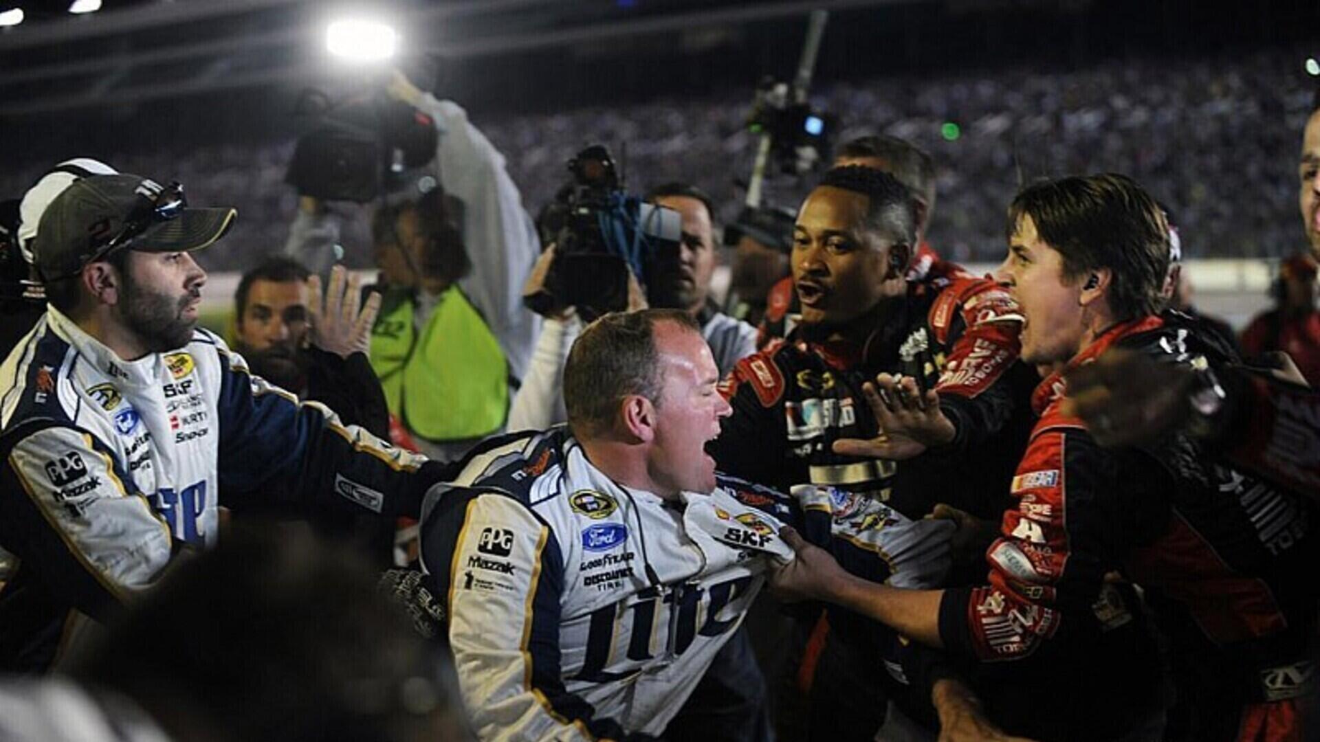 2. 2014 Texas – Jeff Gordon vs. Brad Keselowski Fight