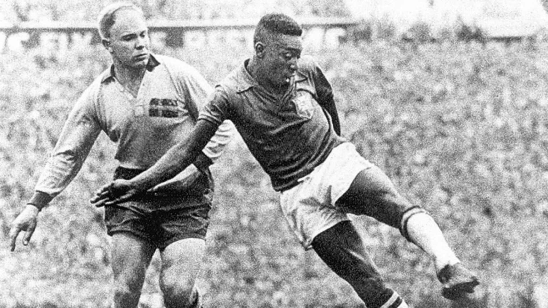 Pele vs. Sweden in 1958