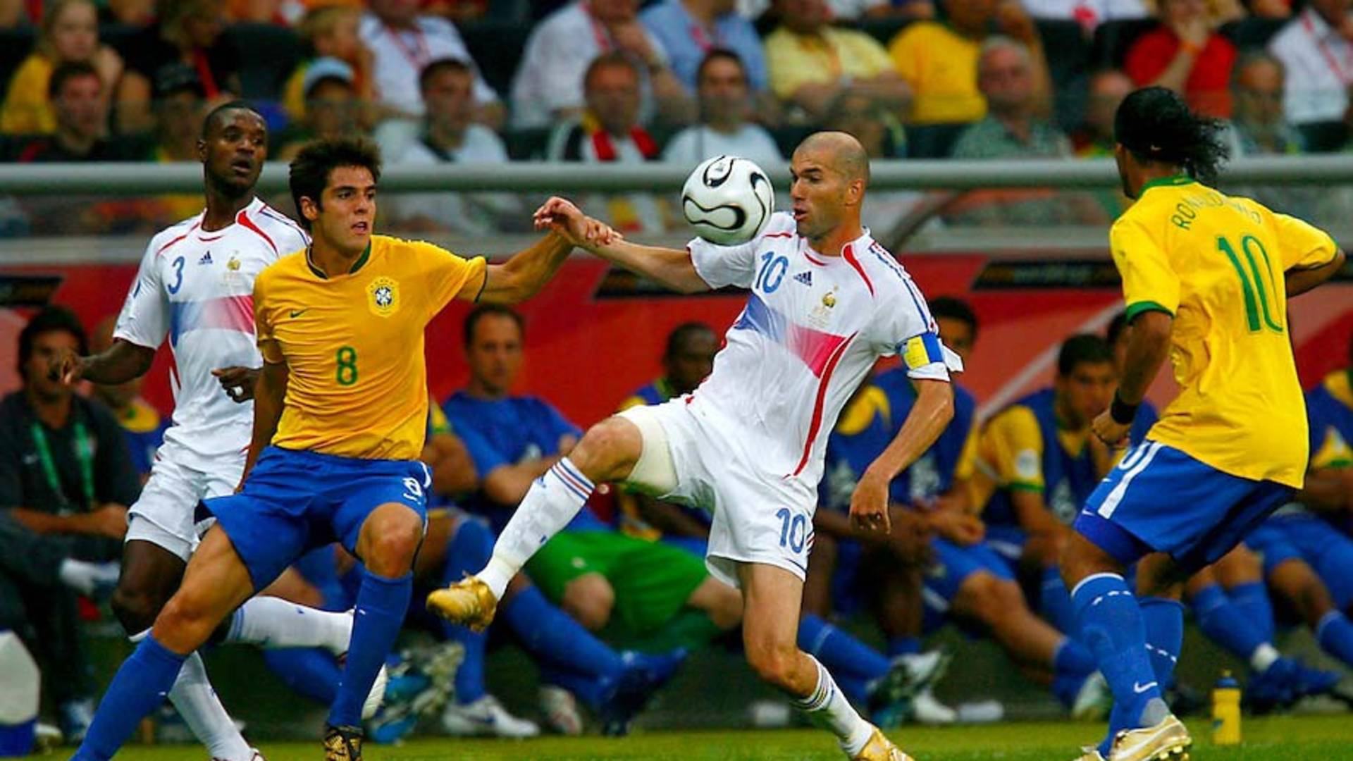 Zinedine Zidane vs. Brazil in 2006
