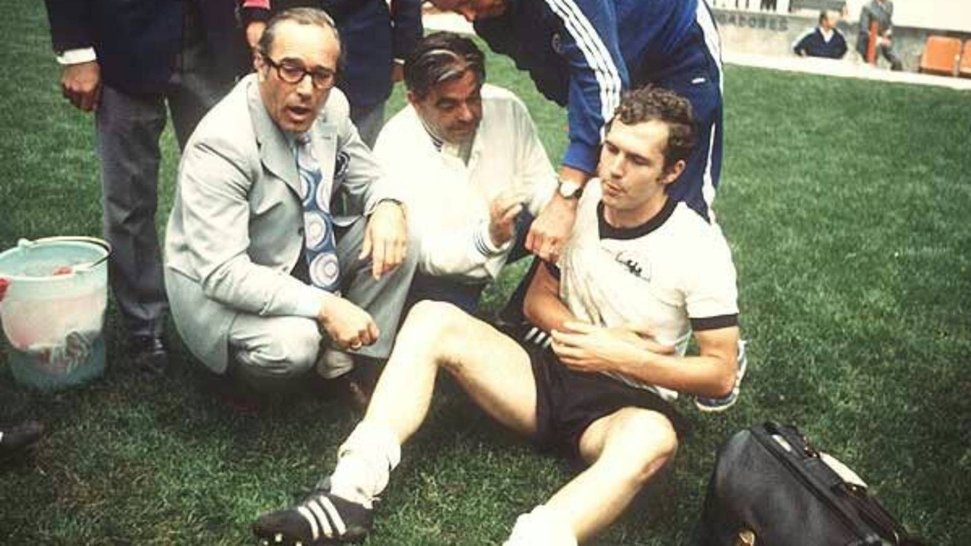 Franz Beckenbauer vs. Italy in 1970