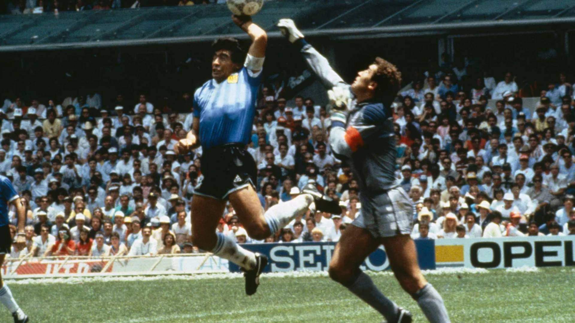 Diego Maradona vs. England in 1986